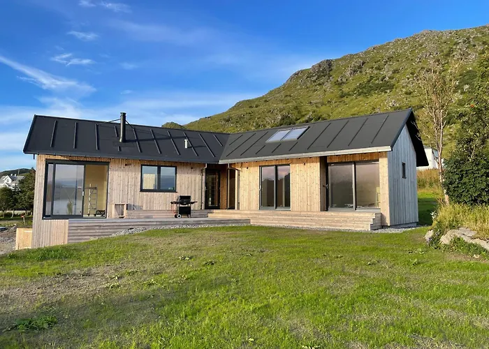 Superior With Private Lofoten Ferienhaus Gravdal (Vestvagoy)
